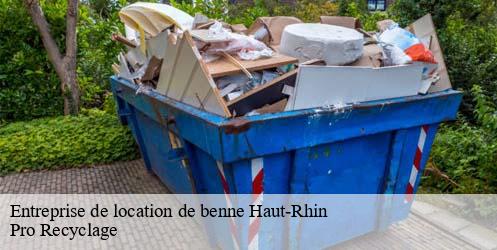 Entreprise de location de benne 68 Haut-Rhin  Pro Recyclage 