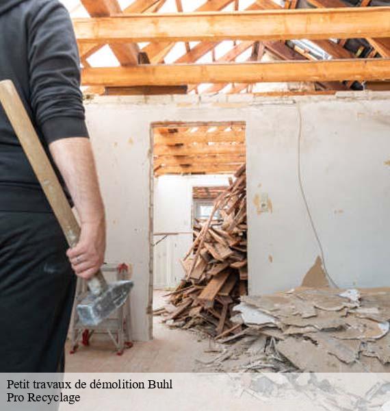 Petit travaux de démolition buhl-68530 Pro Recyclage