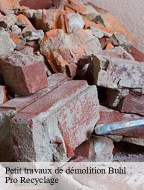 Petit travaux de démolition buhl-68530 Pro Recyclage