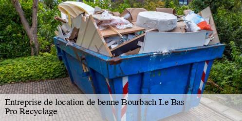 Entreprise de location de benne  bourbach-le-bas-68290 Pro Recyclage 