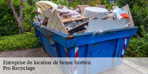 Entreprise de location de benne  bretten-68780 Pro Recyclage 