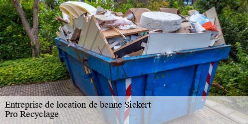 Entreprise de location de benne  sickert-68290 Pro Recyclage 