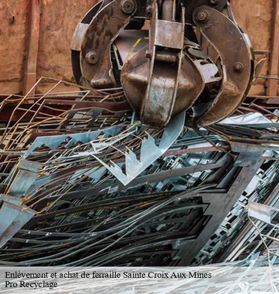 Enlèvement et achat de ferraille sainte-croix-aux-mines-68160 Pro Recyclage