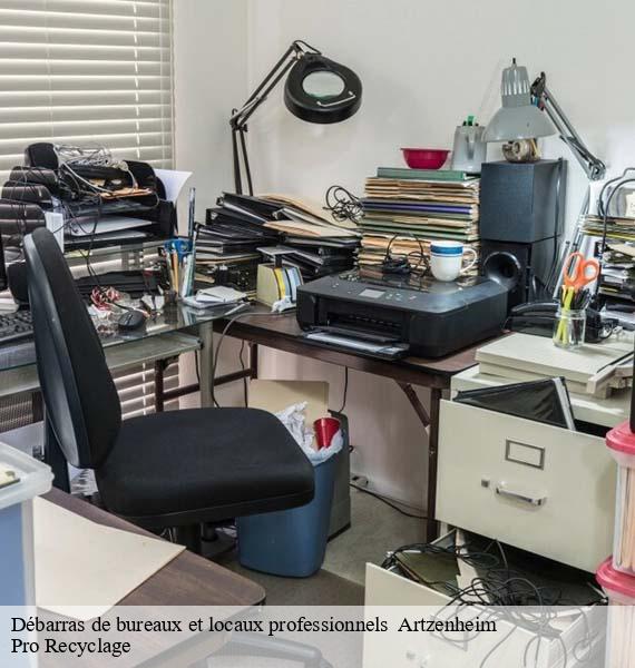 Débarras de bureaux et locaux professionnels   artzenheim-68320 Pro Recyclage 