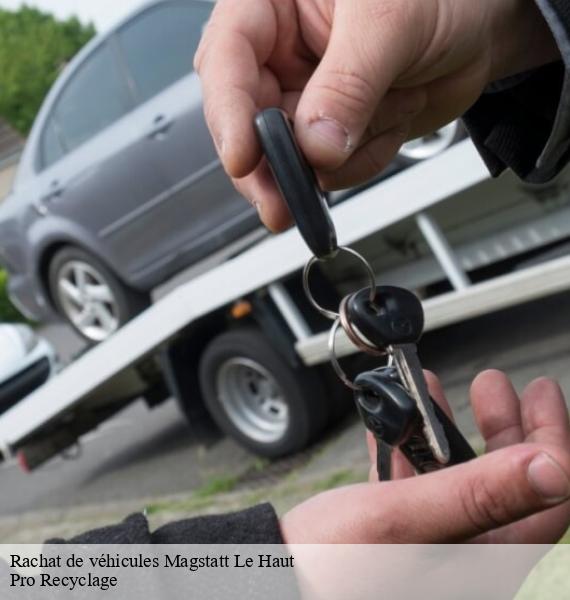 Rachat de véhicules  magstatt-le-haut-68510 Pro Recyclage 